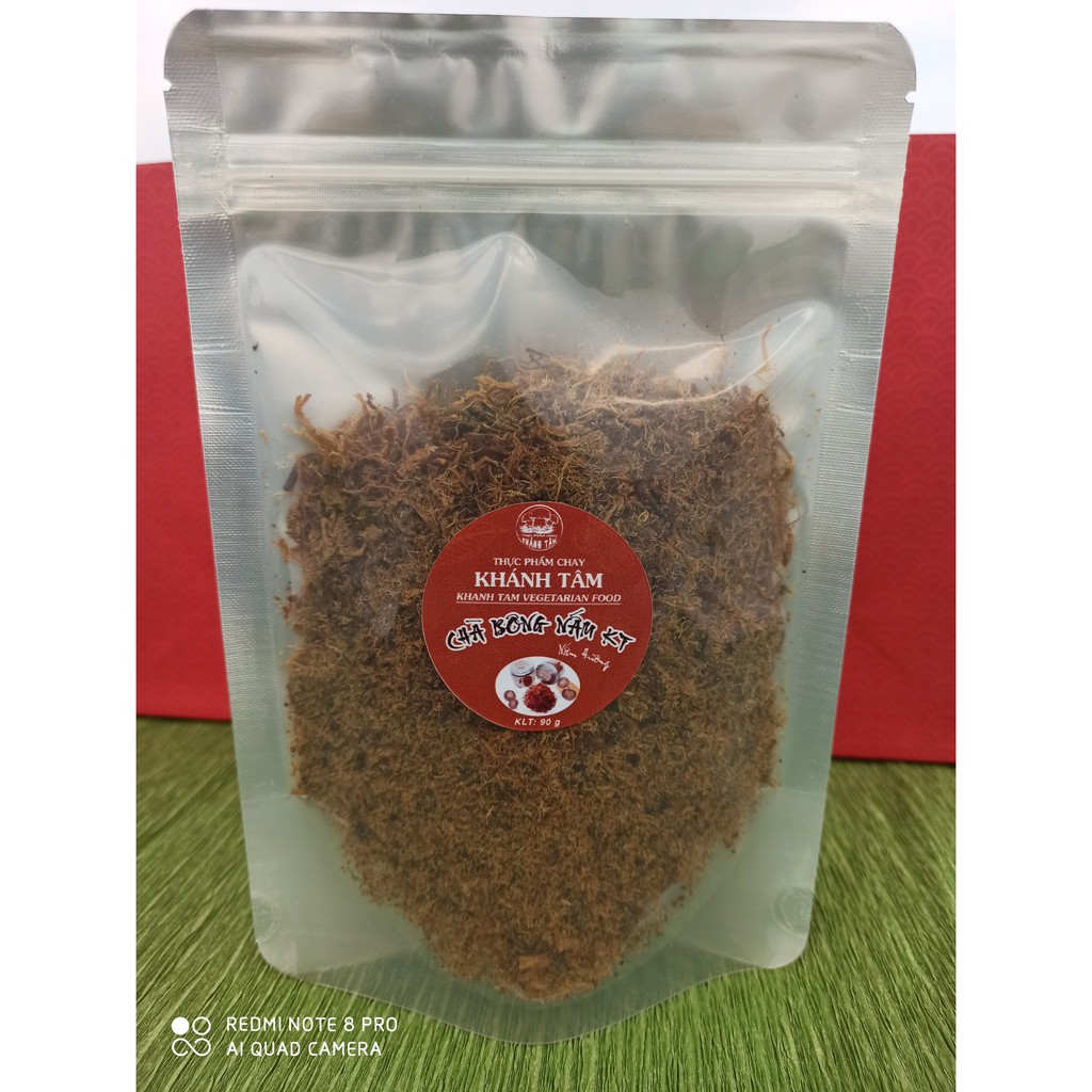 Chà bông nấm hương kt ( túi zip 100 gram)